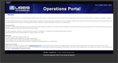 Desktop Screenshot of operationsportal.usesgroup.com